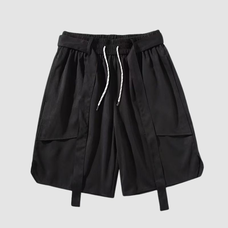 Shorts cargo versátiles con tiras