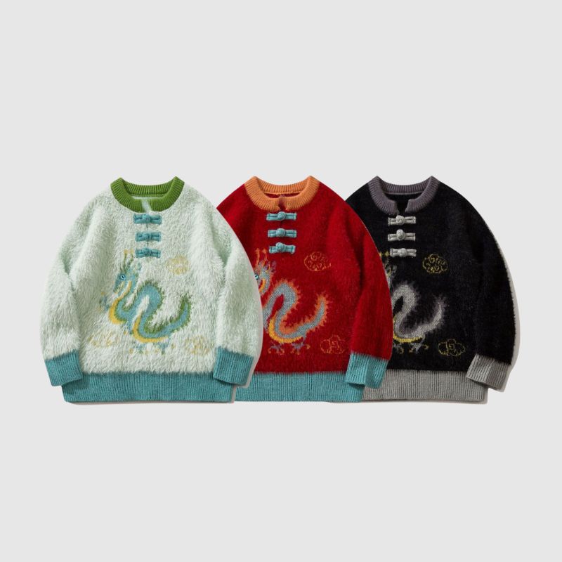 Chinese New Year Heritage Knit Sweater