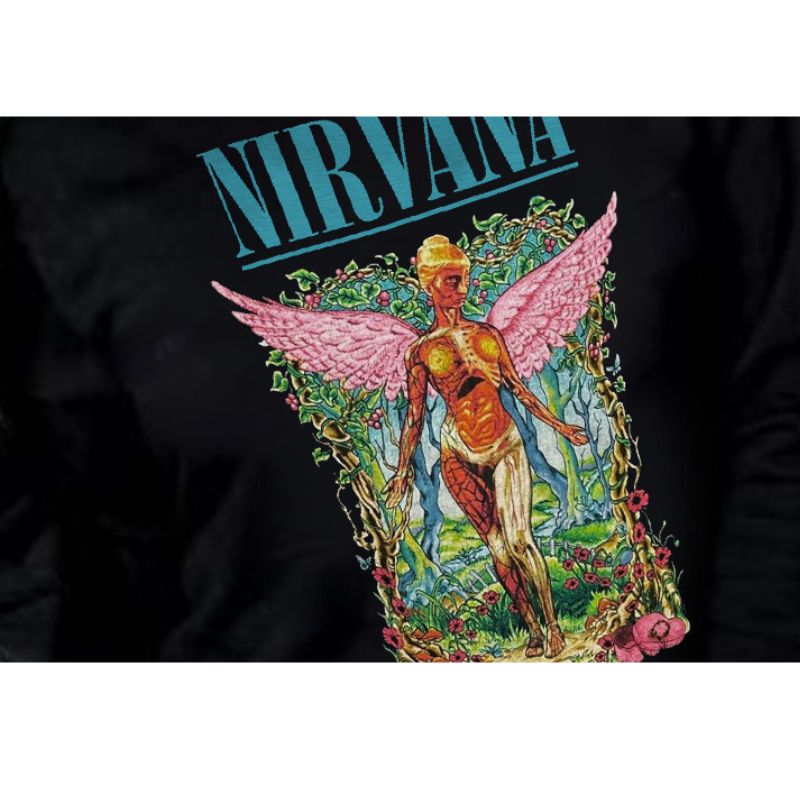 Vintage Angel Printed Sweatshirt