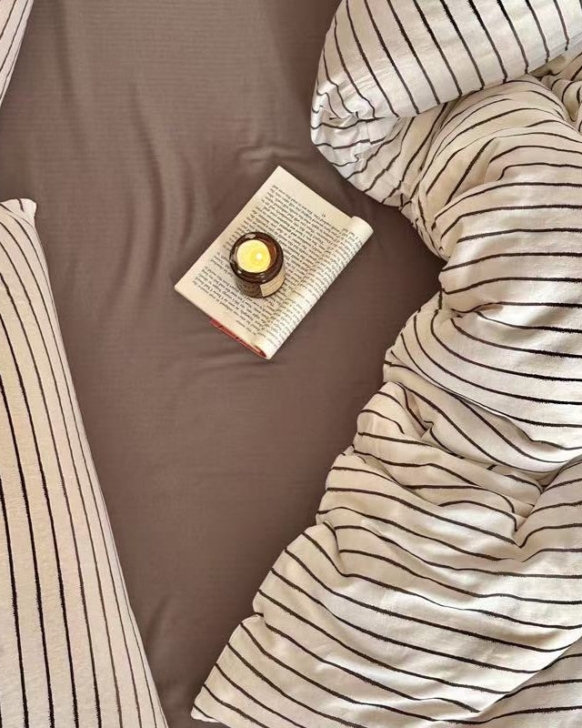 Camille French Polka Dot Bedding Set - Gray Dots