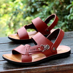 Anmutige Herren-Sommer-Outdoor-Sandalen mit offener Spitze