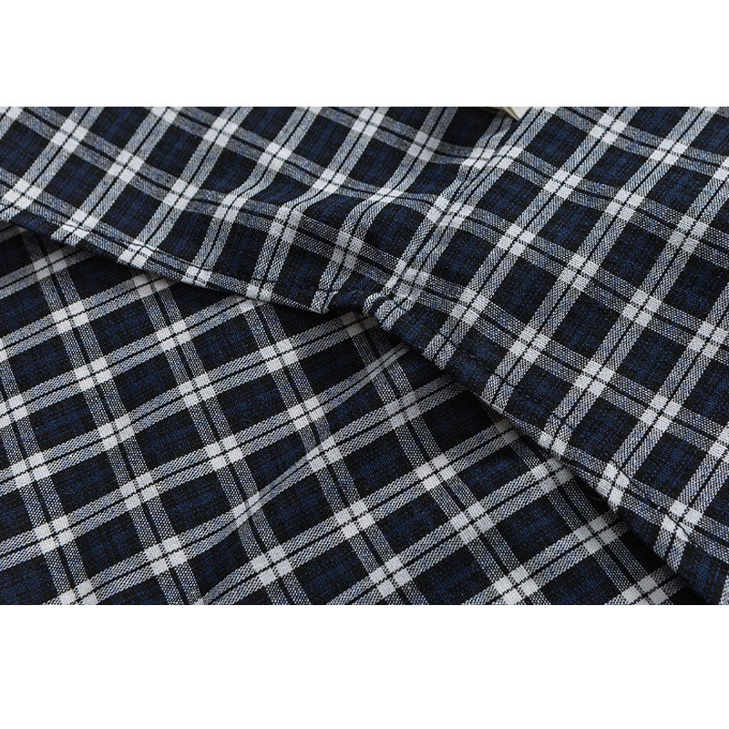 Pocket Patch Plaid Shirts