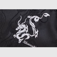 Camisas pesadas de jacquard con dragón