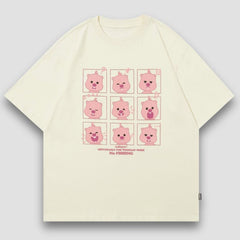 Süßes Cartoon-Bär-T-Shirt