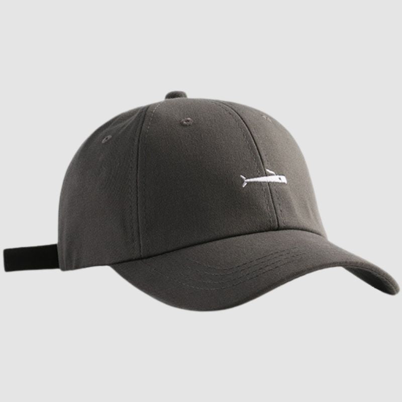 Solid Whale Baseball Cap