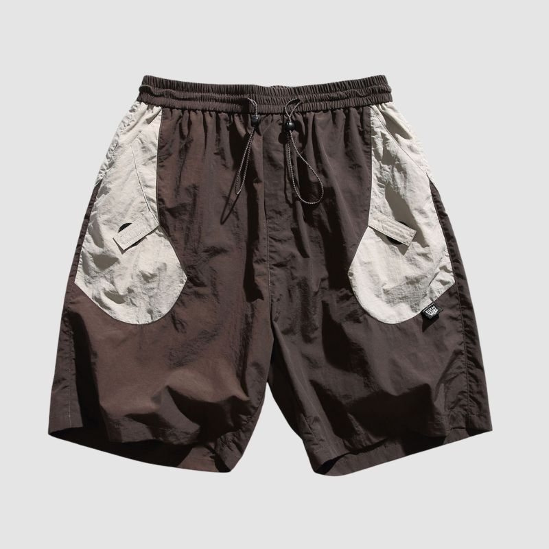 Patchwork-Cargo-Shorts