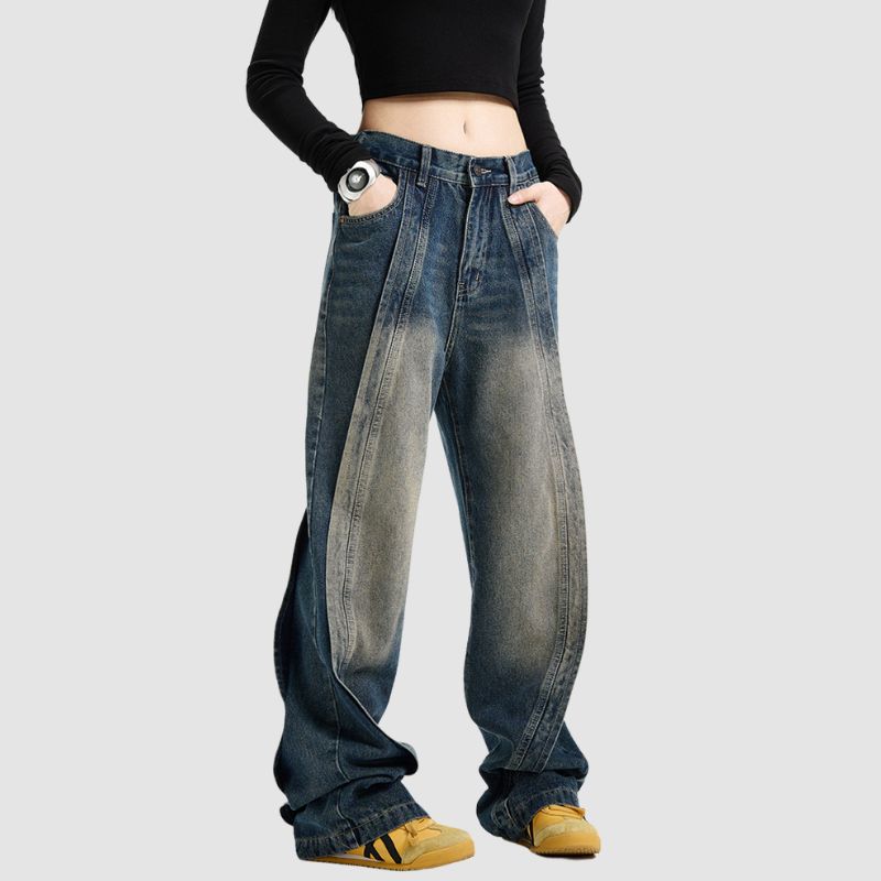 Schwere Cleanfit-Jeans