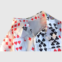 Camisetas de cartas de póquer