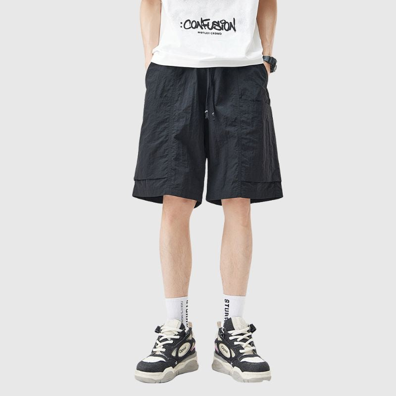 Comfy Solid Cargo Shorts