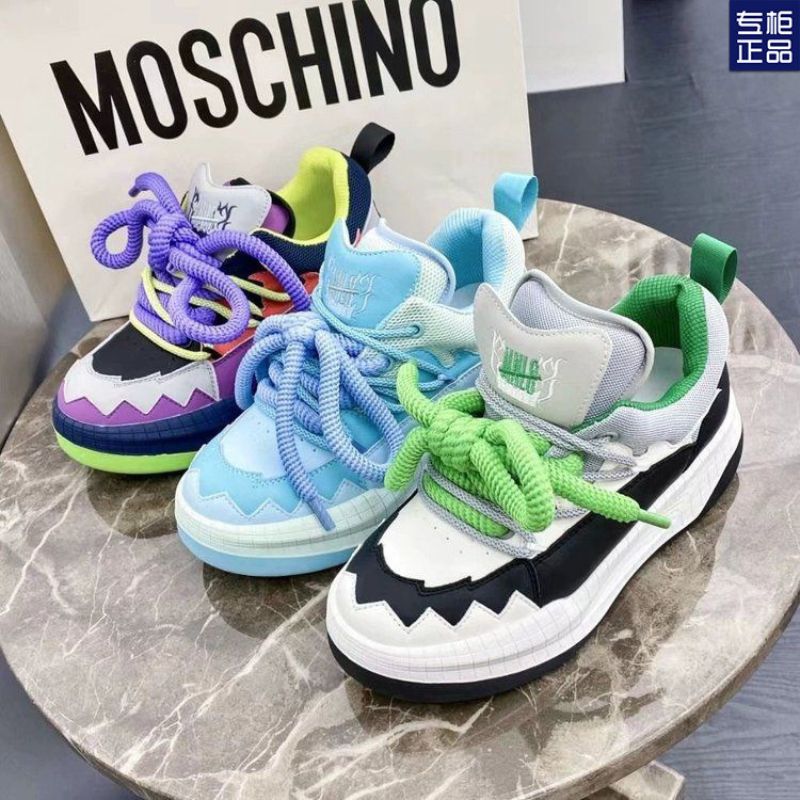 Color Block Shark Casual Sneakers