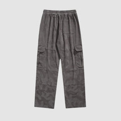 Pantalones cargo casuales de camuflaje