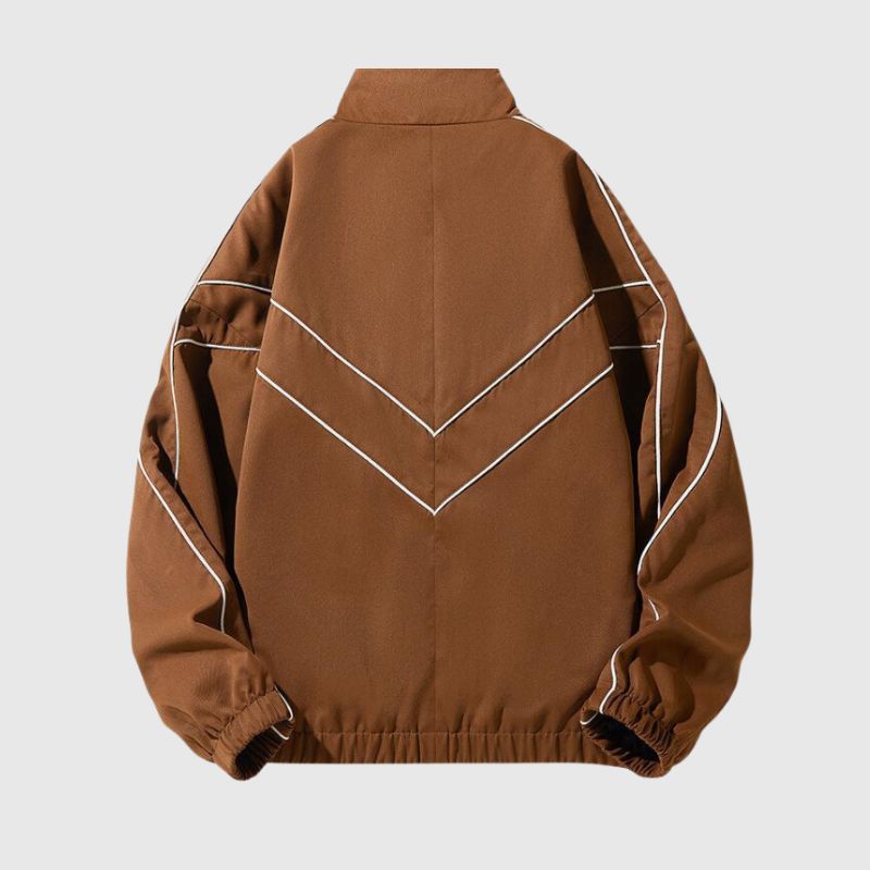 Chaqueta de cuello alto estilo urbano