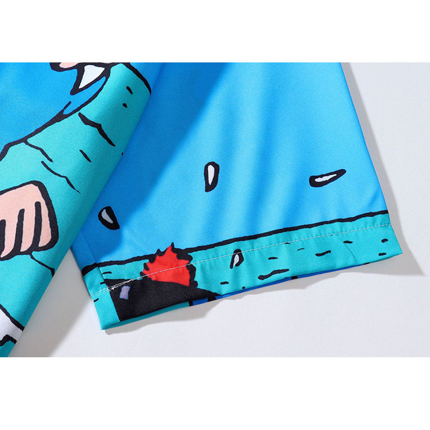 Camisas de verano con estampados de cómics