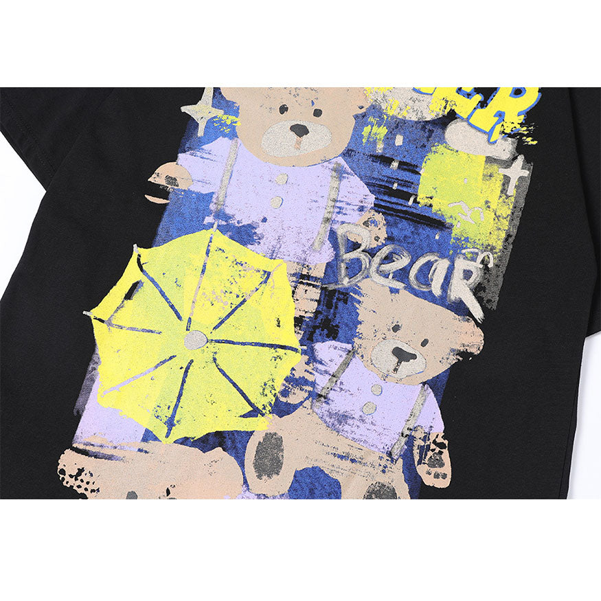 Umbrella & Bear Printed Tee