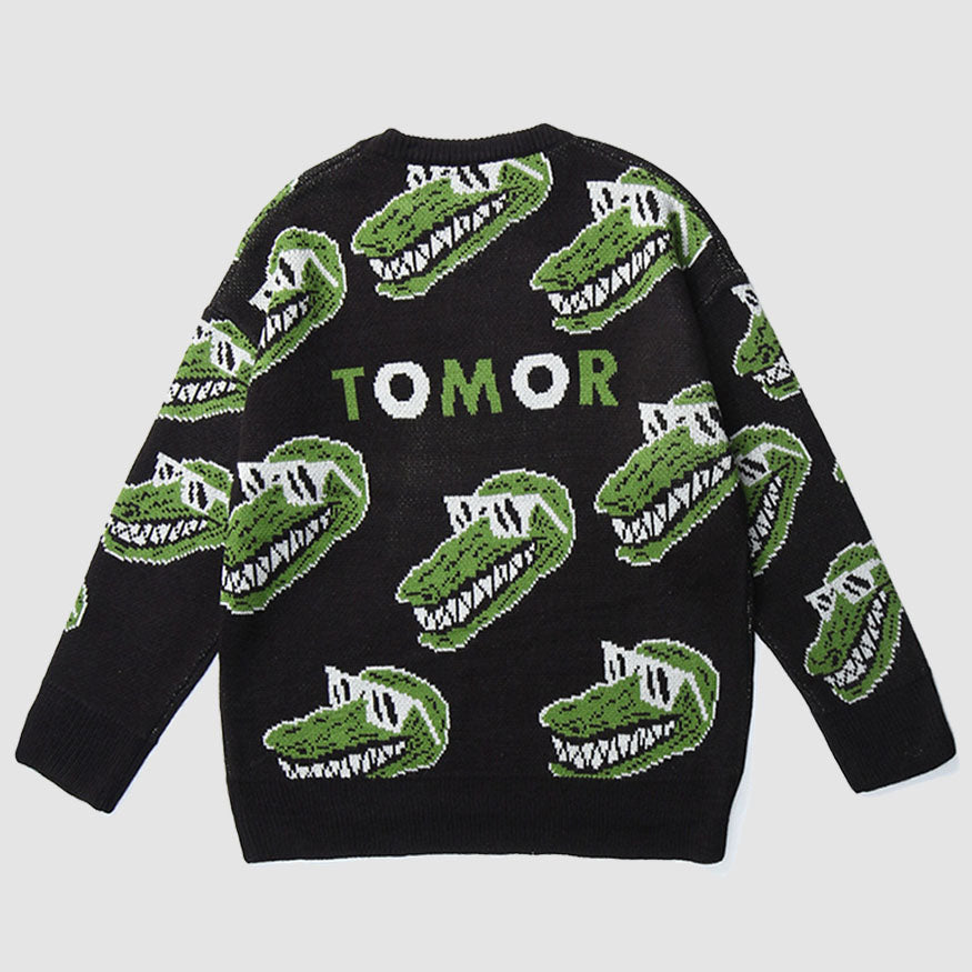 Funny Crocodile Pattern Sweater