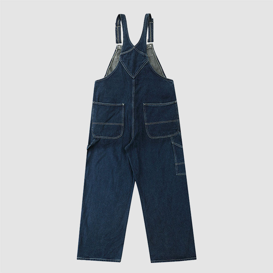Peto vintage con bolsillos desgastados