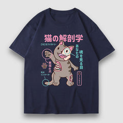 Kitten Cartoon Print Tee