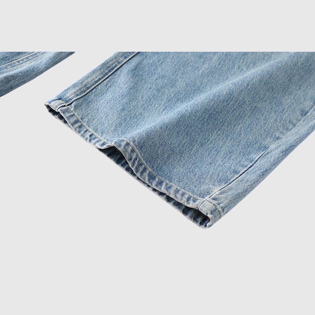 Jeans-Overall mit Sternenmuster