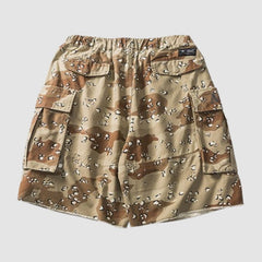 Pantalones cortos de camuflaje con cordón