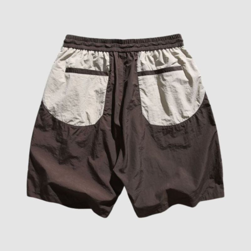 Patchwork-Cargo-Shorts