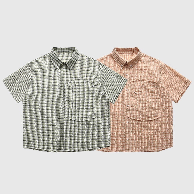 Vintage Big Pocket Shirts