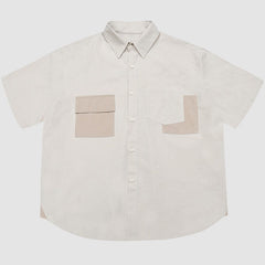 Simple Pocket Patch Shirts