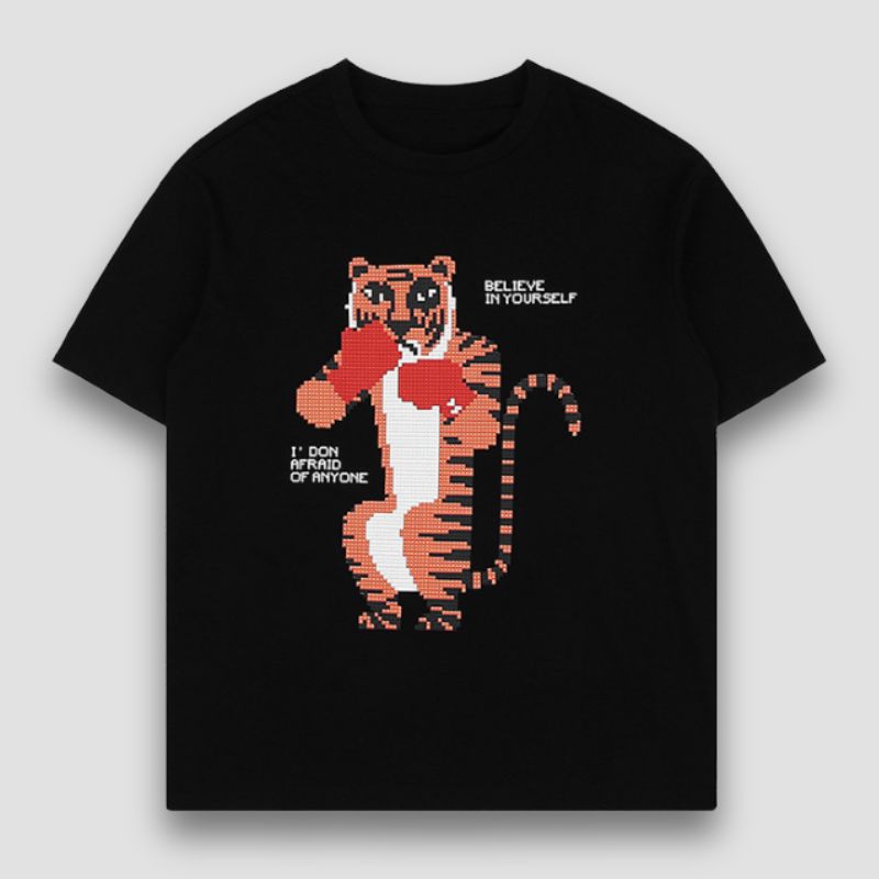 Camiseta de tigre de anime