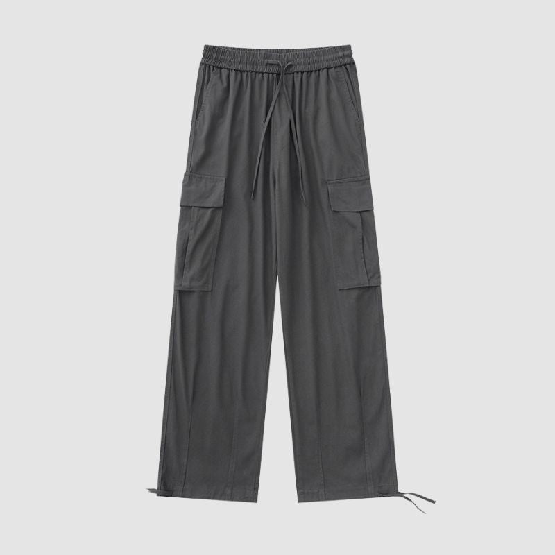 Cargohose im japanischen Stil mit Seitentaschen