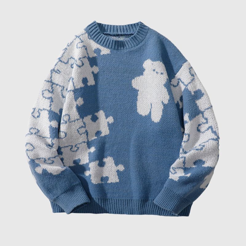 Bear  Loose Knit Sweater