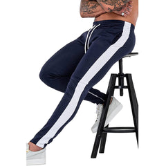 Pantalones deportivos ajustados para hombre para entrenamiento en el gimnasio