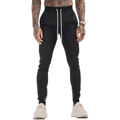 Mens Gym Workout Joggers Pants Tapered