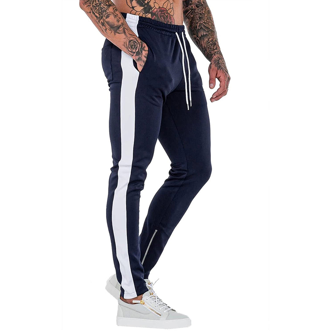 Pantalones deportivos ajustados para hombre para entrenamiento en el gimnasio