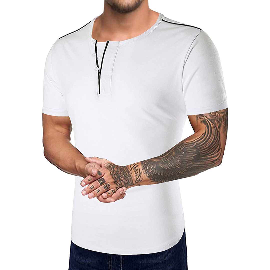 Mens Fashion Shirts Short Sleeve