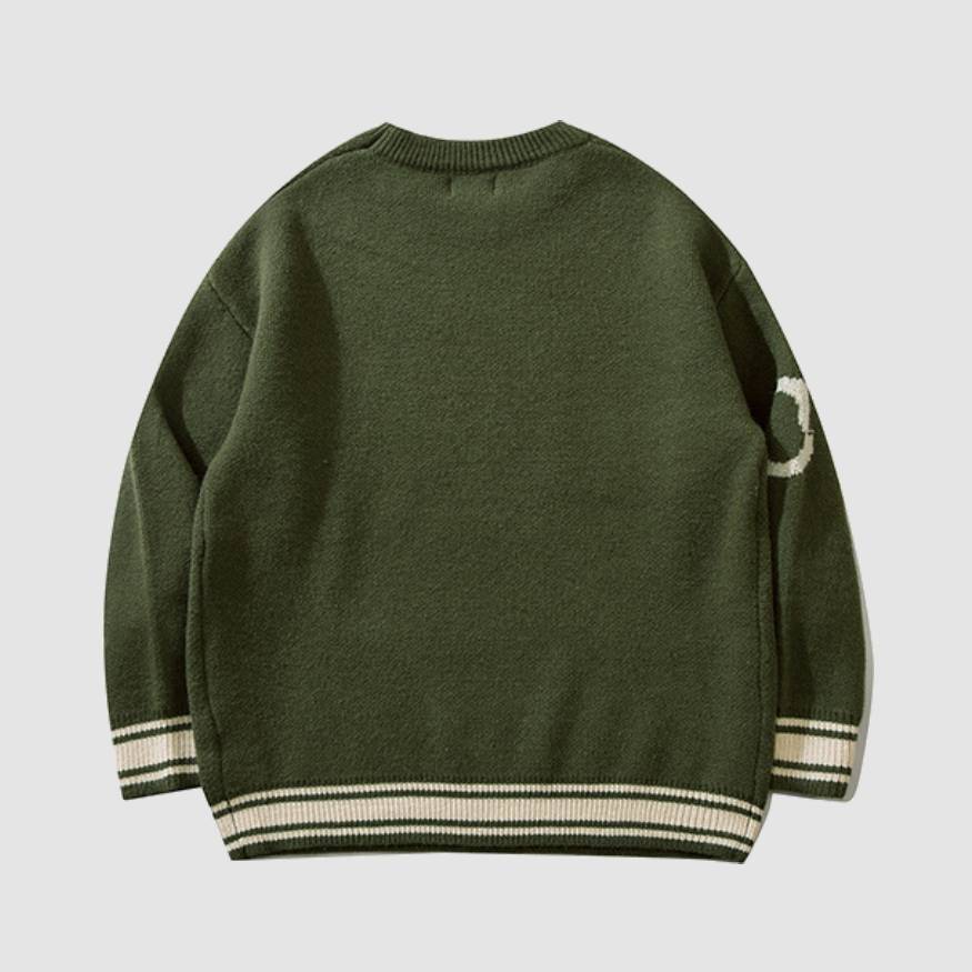 Süßer Pullover mit Bärenmuster