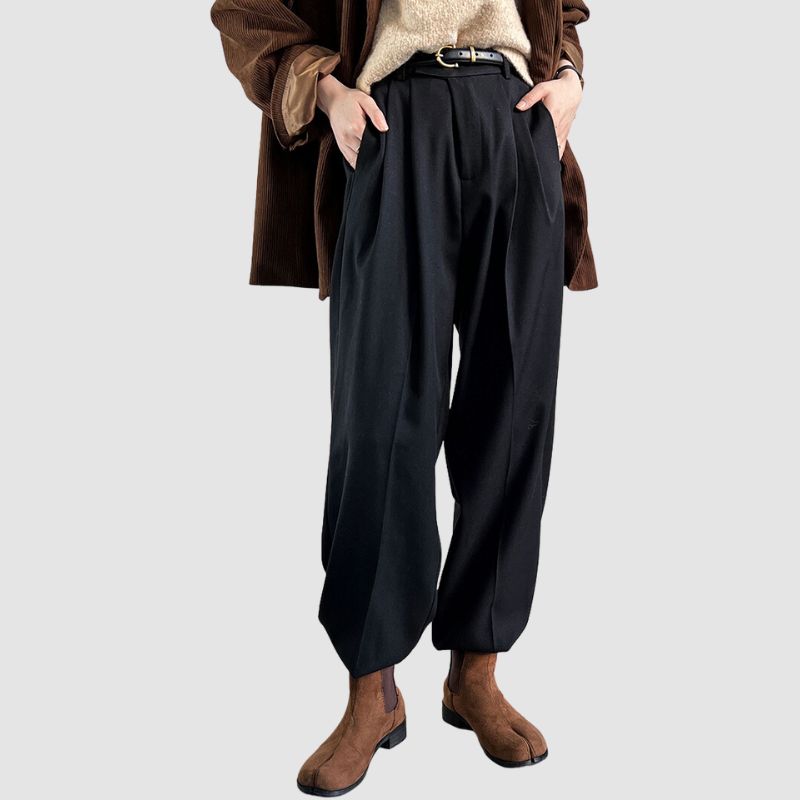 Old Money Style Wide Leg Pants