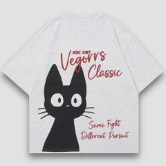 KiKi Cat Print Tee