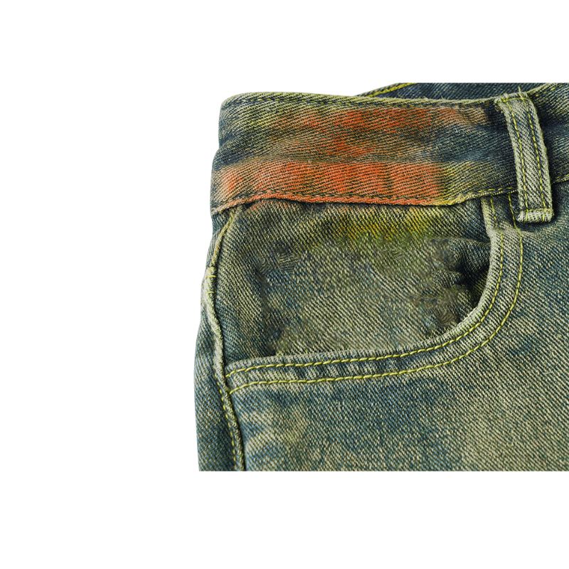 Dirty Fit Denim-Cargohose im Sfumato-Design