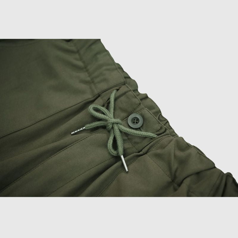 Pantalones cargo básicos sólidos