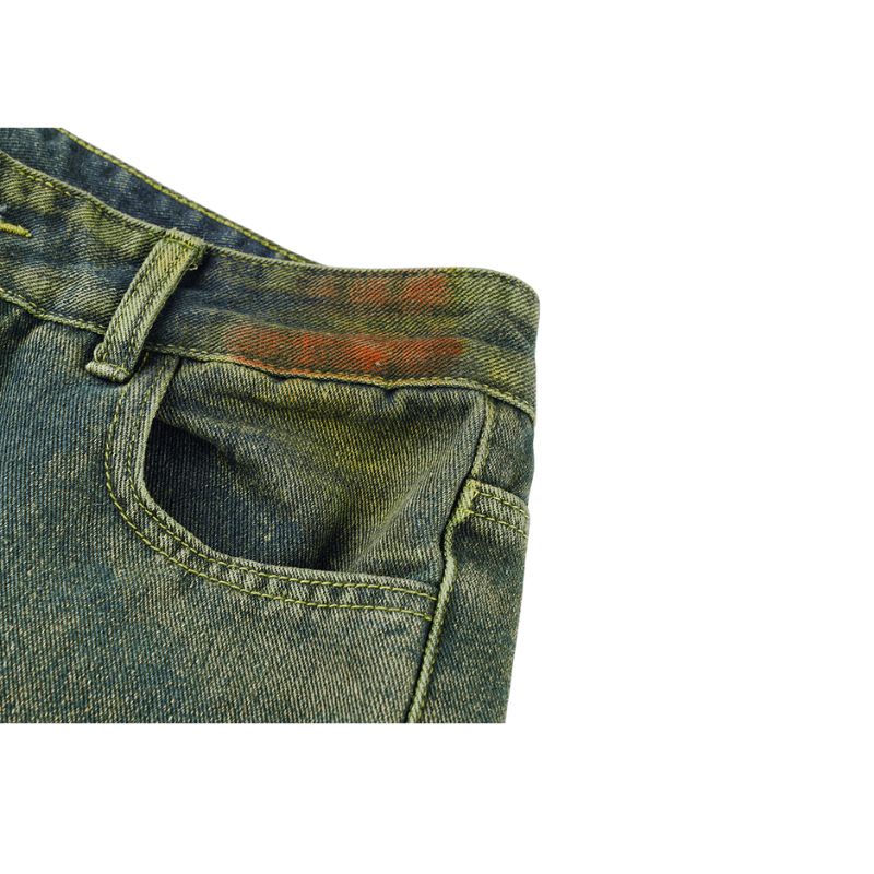 Dirty Fit Denim-Cargohose im Sfumato-Design