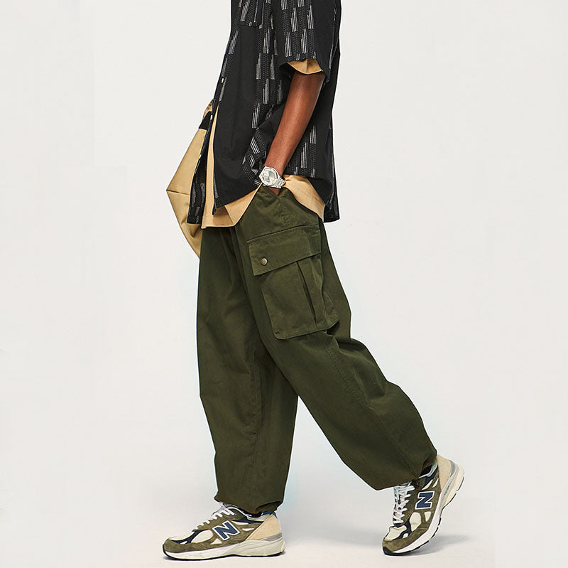 Side Pocket Patch Cargo Pants