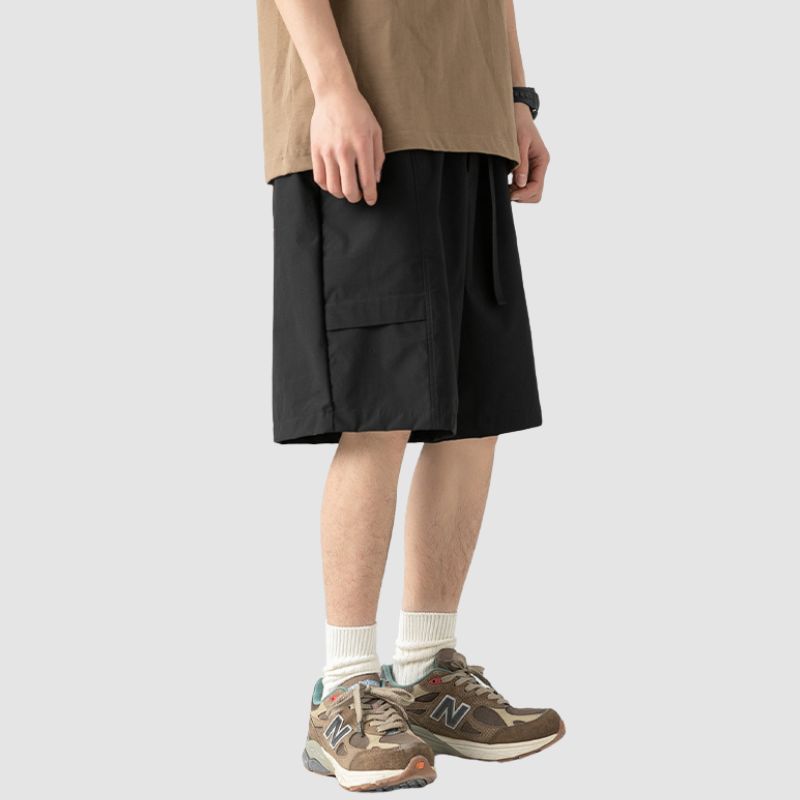 Cargo-Shorts mit Schnallengürtel