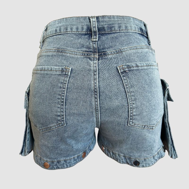 Pocket Patch High-Waist Jean