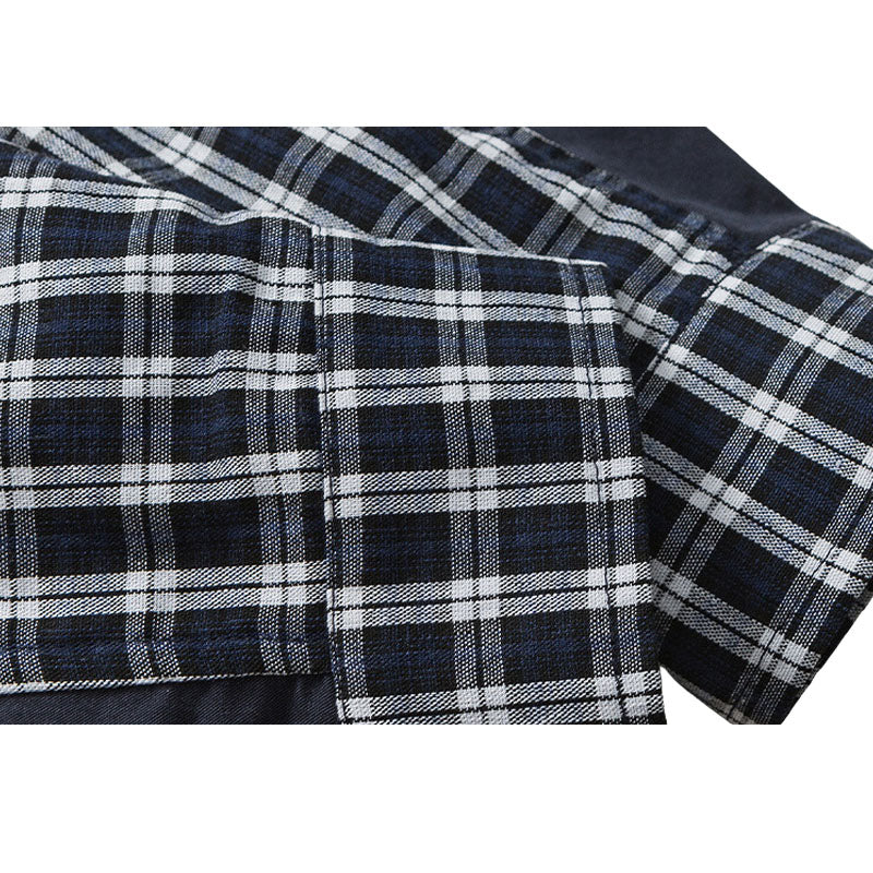 Pocket Patch Plaid Shirts