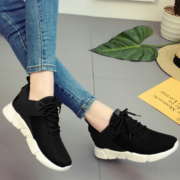 Women's & Men's Available Korean Style Couple Platform Heighten Sneakers