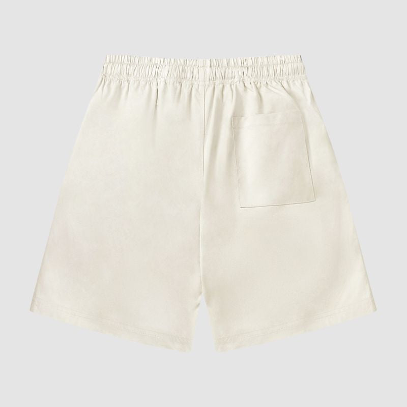 Gerade geschnittene, lässige Shorts mit Print