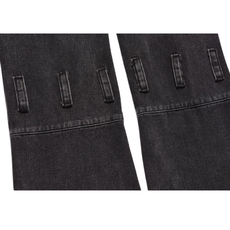 Dirty Fit Style Multi Pocket Design Cargo Jeans