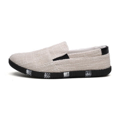 Men's Summer Korean Style Trendy Linen Casual Shoes