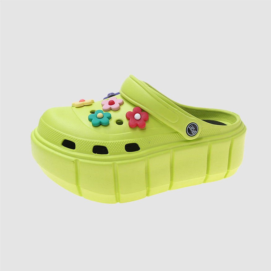 Bunte Blumen-Charms Garten Clog