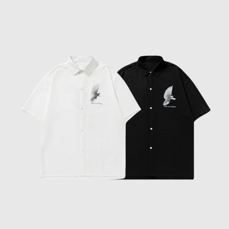 Peace Dove Printed Shirts