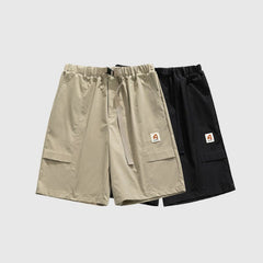 Cargo-Shorts mit Schnallengürtel